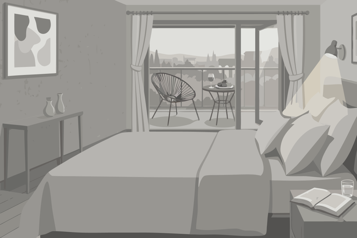 Apartment mit Seeblick